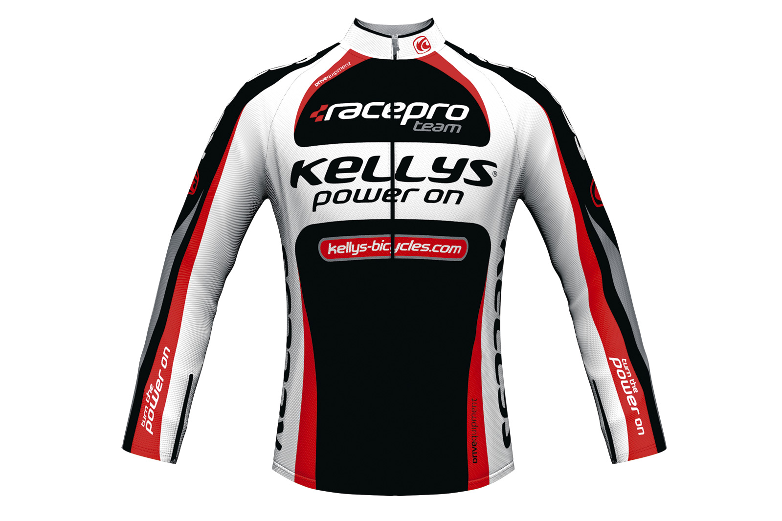 Dres KELLYS PRO Team dlhý rukáv red - XS