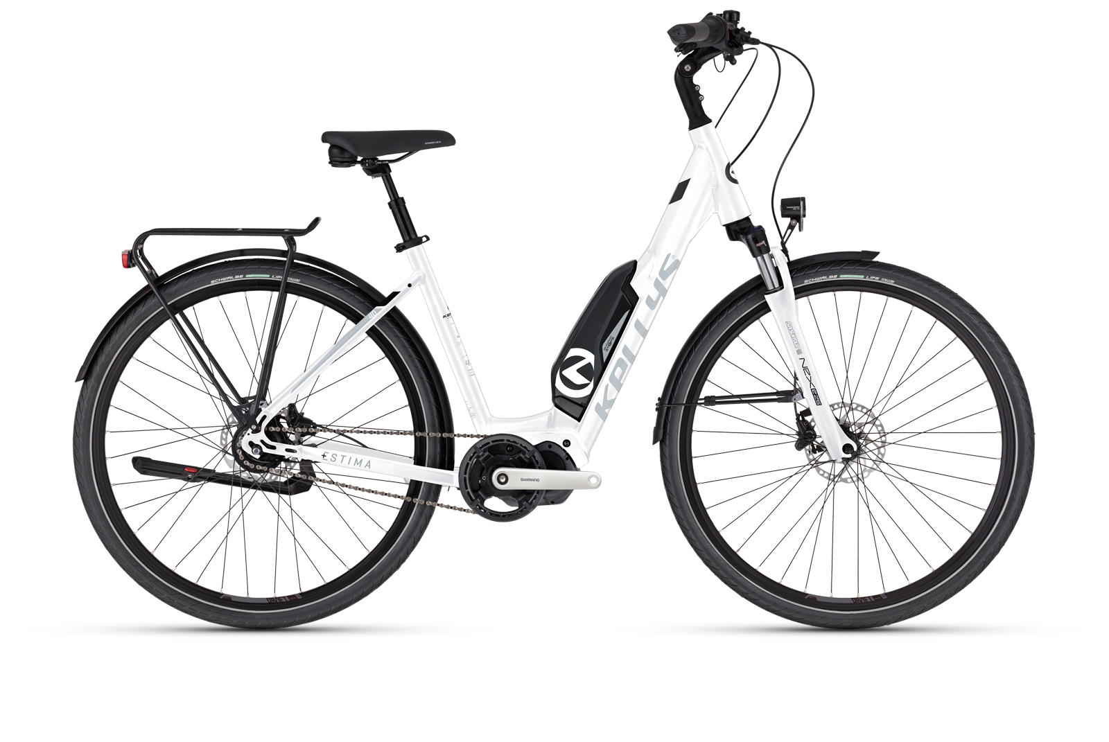 KELLYS Estima 40 SH White S 504Wh