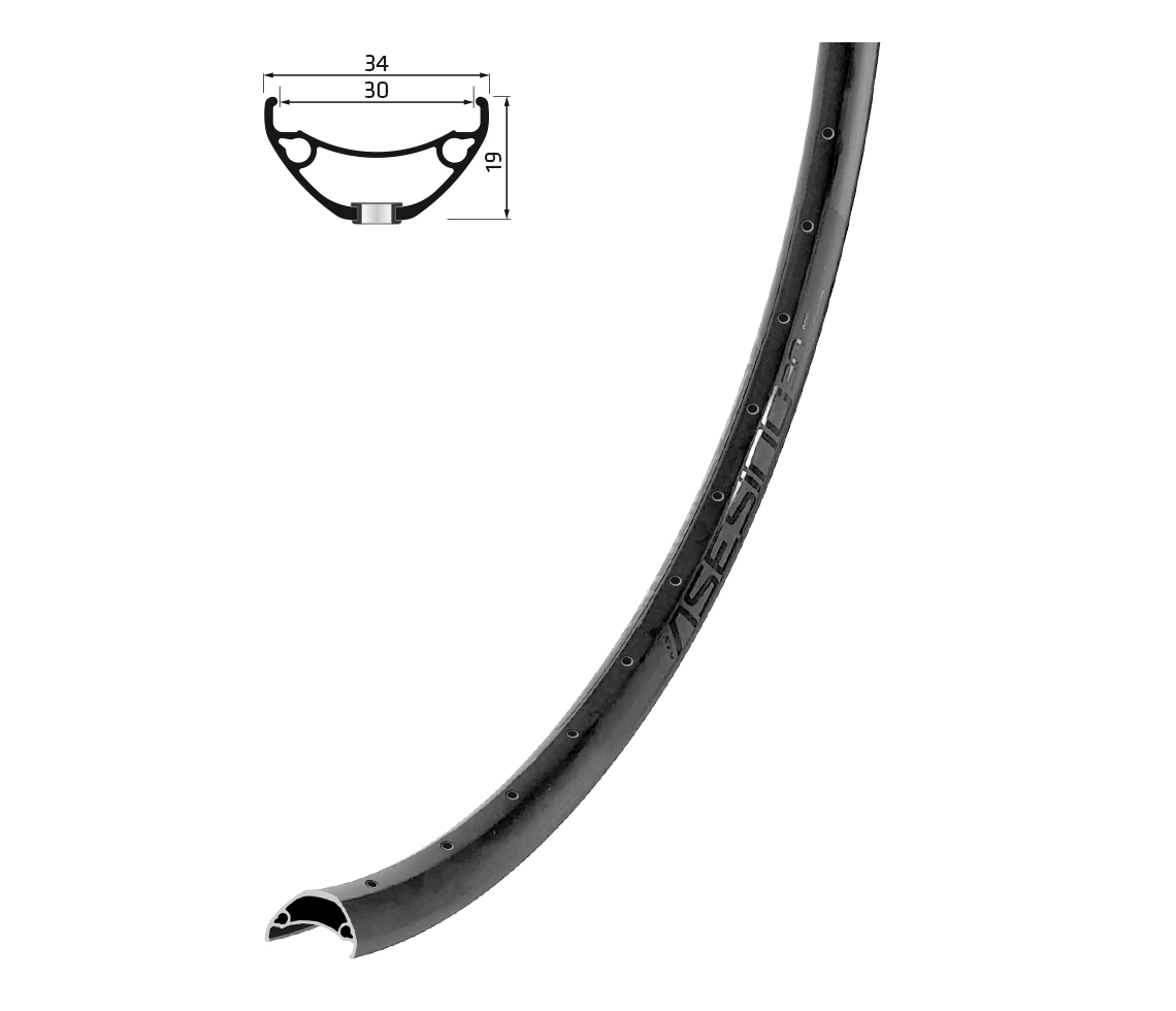 Ráfik KLS ASESINO 30 DSC, 32H, FV, 26" black