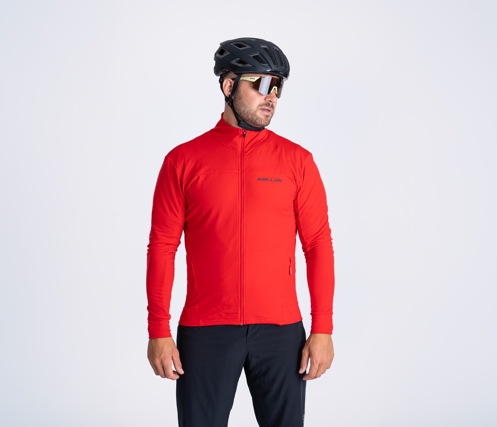 Mikina KELLYS PULSE red - S